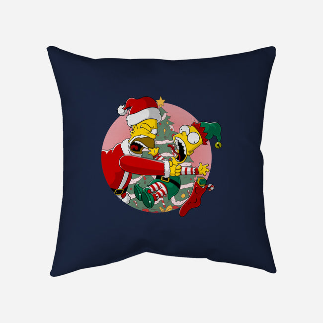 Not Santa's Helper-None-Non-Removable Cover w Insert-Throw Pillow-MarianoSan