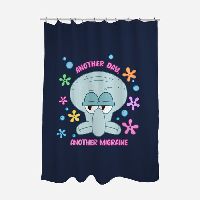 Another Migraine-None-Polyester-Shower Curtain-Alexhefe