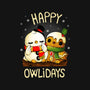 Happy Owlidays-Unisex-Zip-Up-Sweatshirt-Vallina84