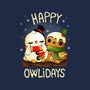 Happy Owlidays-Youth-Basic-Tee-Vallina84
