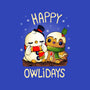 Happy Owlidays-None-Stretched-Canvas-Vallina84