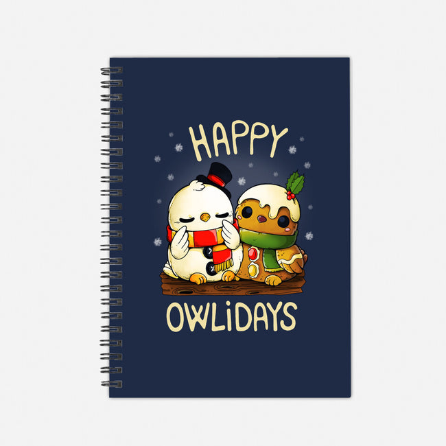 Happy Owlidays-None-Dot Grid-Notebook-Vallina84