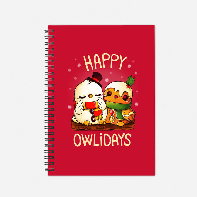 Happy Owlidays-None-Dot Grid-Notebook-Vallina84