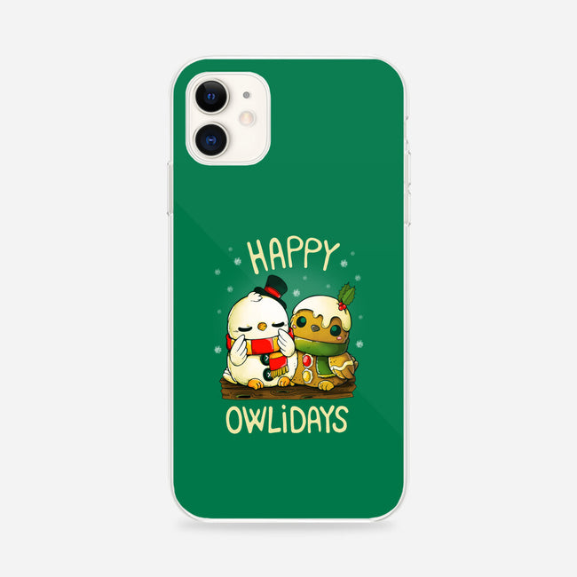 Happy Owlidays-iPhone-Snap-Phone Case-Vallina84