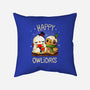 Happy Owlidays-None-Non-Removable Cover w Insert-Throw Pillow-Vallina84