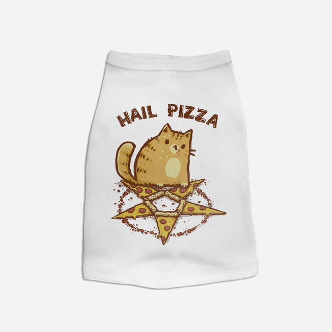 Hail Pizza-Cat-Basic-Pet Tank-kg07