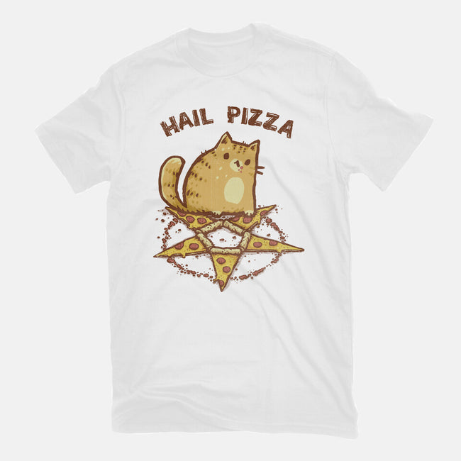 Hail Pizza-Womens-Fitted-Tee-kg07