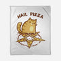 Hail Pizza-None-Fleece-Blanket-kg07