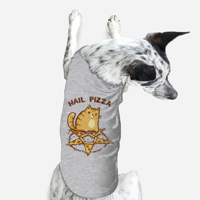 Hail Pizza-Dog-Basic-Pet Tank-kg07