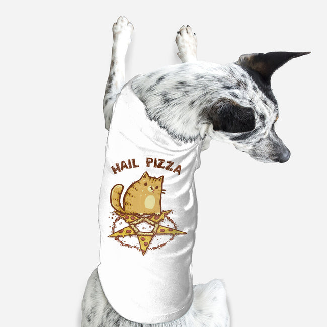 Hail Pizza-Dog-Basic-Pet Tank-kg07