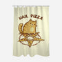 Hail Pizza-None-Polyester-Shower Curtain-kg07