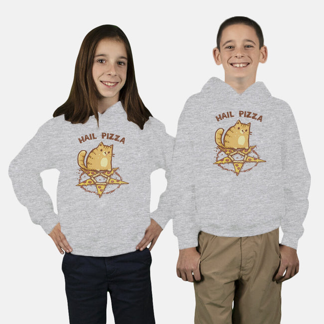 Hail Pizza-Youth-Pullover-Sweatshirt-kg07