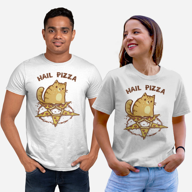 Hail Pizza-Unisex-Basic-Tee-kg07