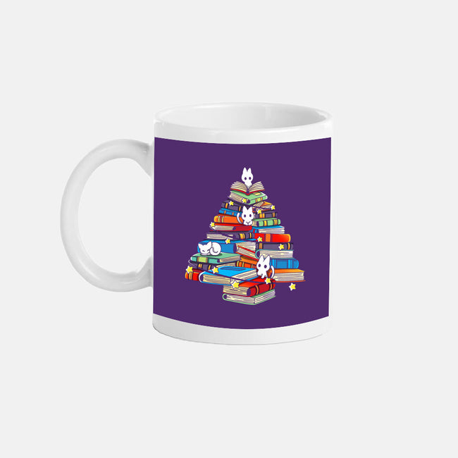 Christmas Books-None-Mug-Drinkware-Vallina84