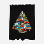 Christmas Books-None-Polyester-Shower Curtain-Vallina84