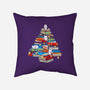 Christmas Books-None-Non-Removable Cover w Insert-Throw Pillow-Vallina84