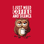 Coffee And Silence-Dog-Bandana-Pet Collar-ducfrench