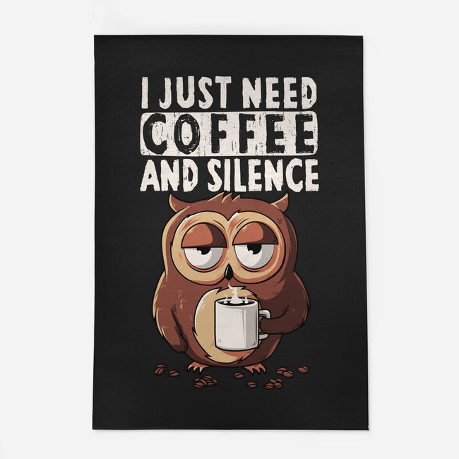 Coffee And Silence-None-Outdoor-Rug-ducfrench