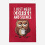 Coffee And Silence-None-Outdoor-Rug-ducfrench