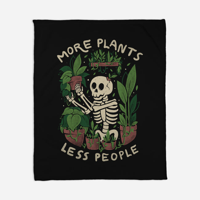 More Plants Please-None-Fleece-Blanket-eduely