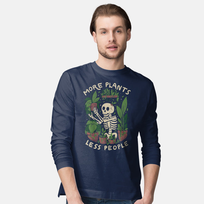 More Plants Please-Mens-Long Sleeved-Tee-eduely