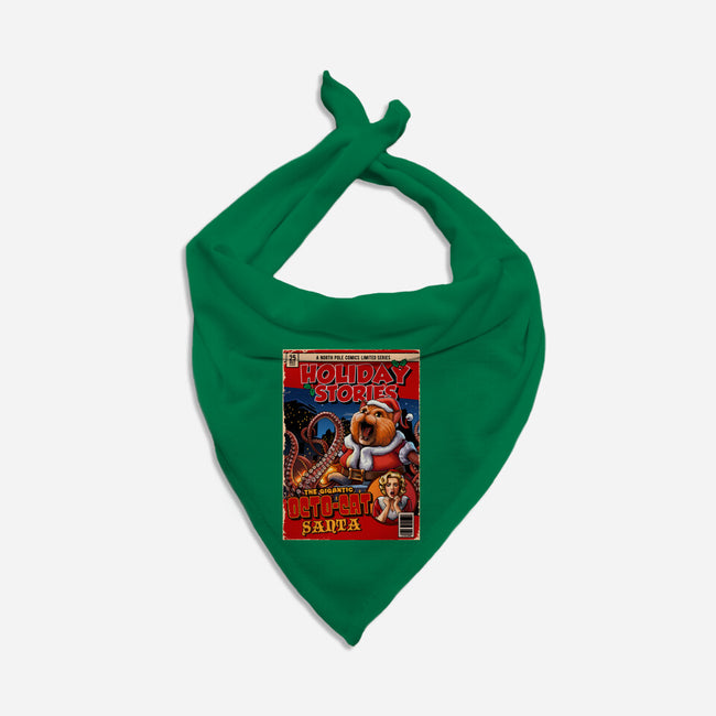 Gigantic Octo-Cat Santa-Cat-Bandana-Pet Collar-daobiwan