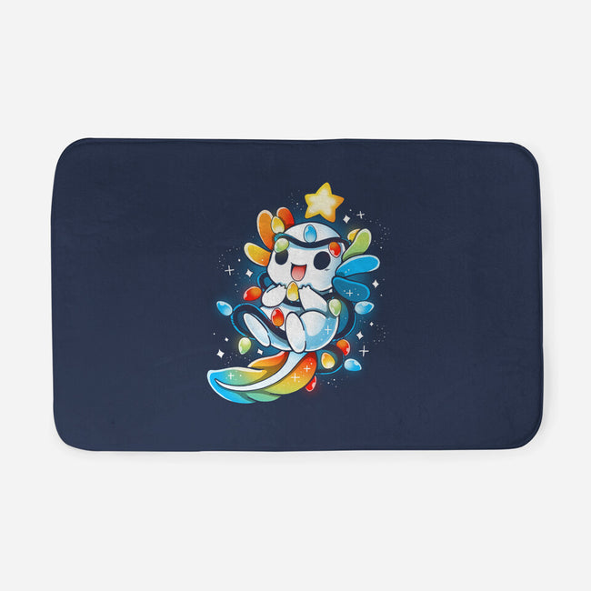 Christmas ALotl-None-Memory Foam-Bath Mat-Vallina84