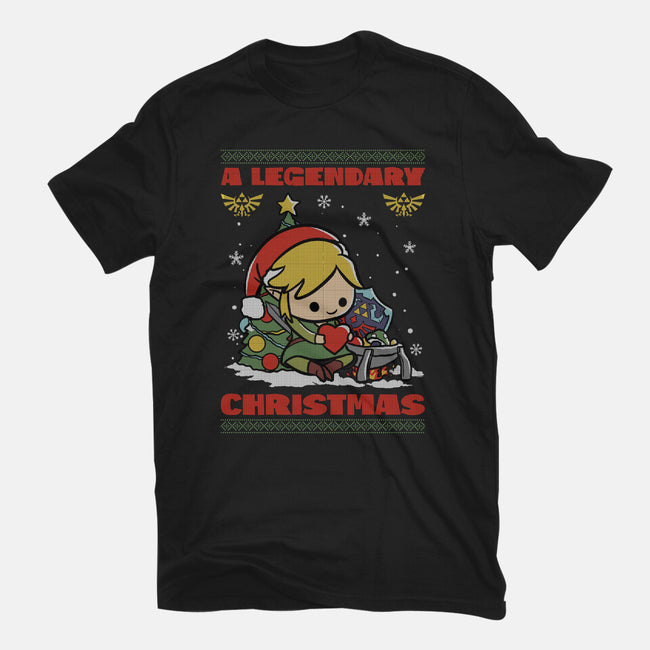 Legendary Christmas-Mens-Basic-Tee-fanfabio