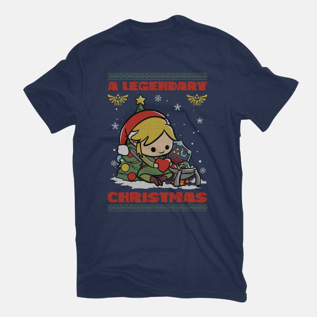 Legendary Christmas-Womens-Fitted-Tee-fanfabio