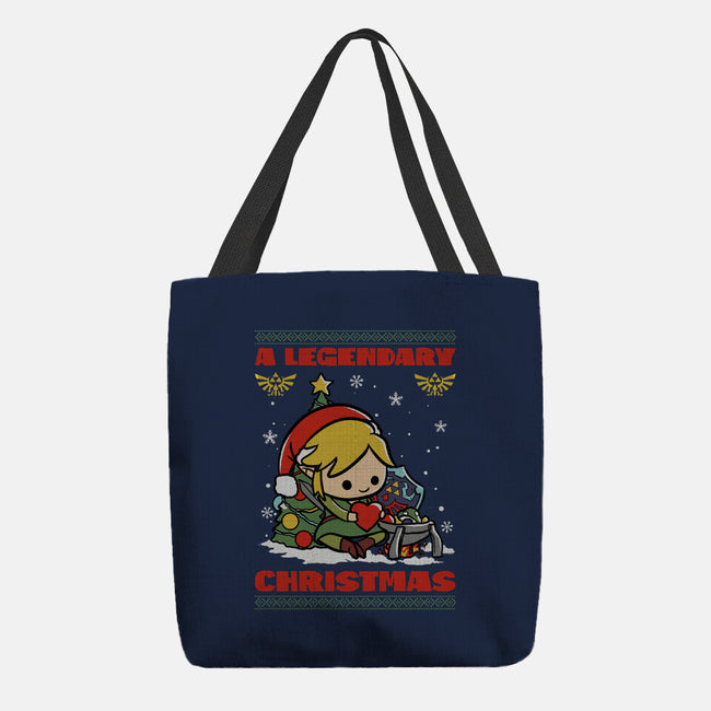 Legendary Christmas-None-Basic Tote-Bag-fanfabio