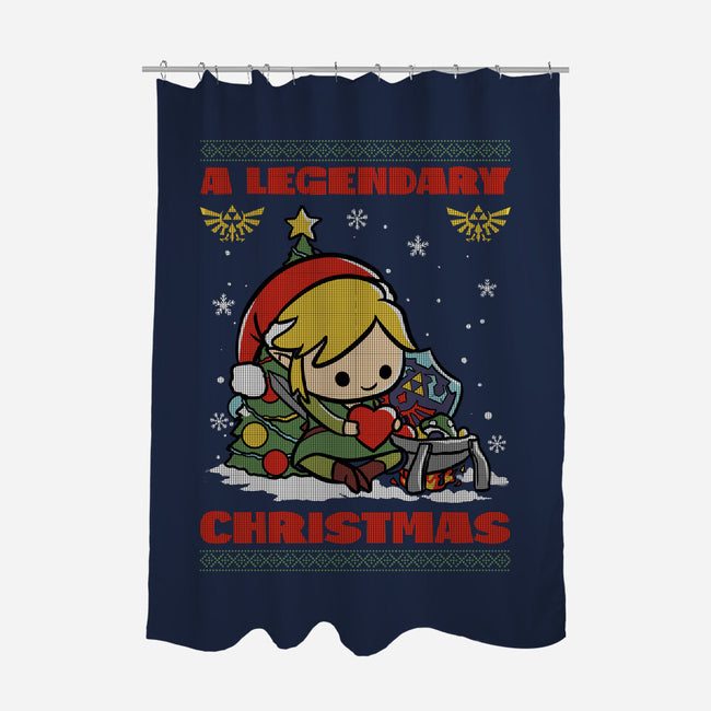 Legendary Christmas-None-Polyester-Shower Curtain-fanfabio
