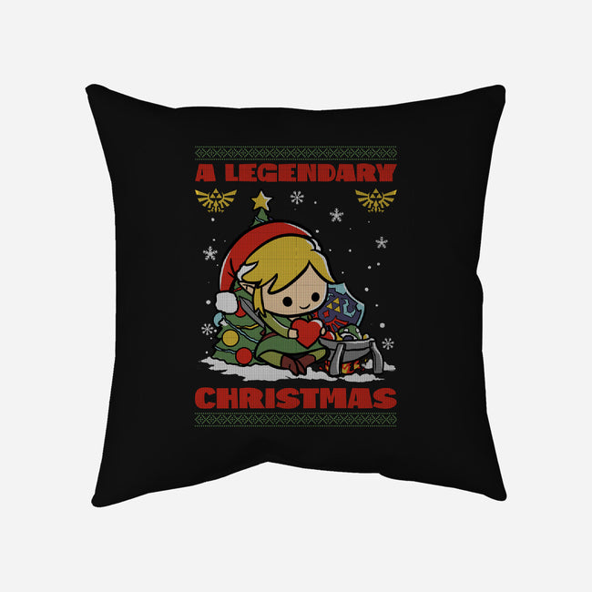 Legendary Christmas-None-Removable Cover w Insert-Throw Pillow-fanfabio