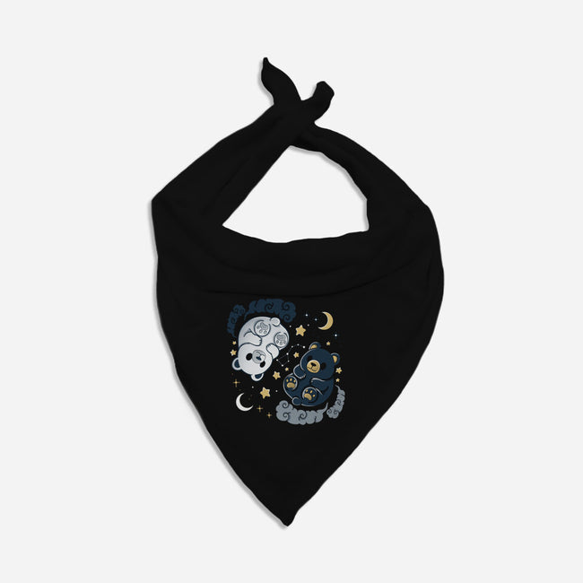 Ying Yang Ursa-Cat-Bandana-Pet Collar-Vallina84