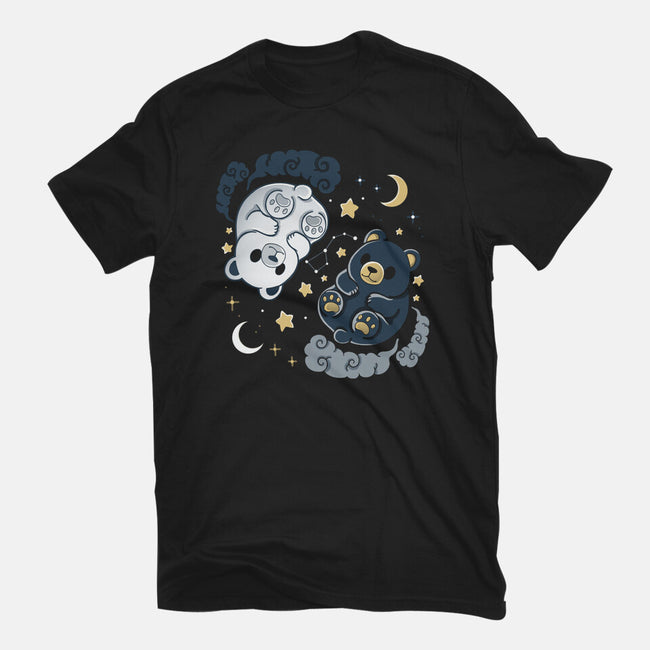 Ying Yang Ursa-Mens-Heavyweight-Tee-Vallina84