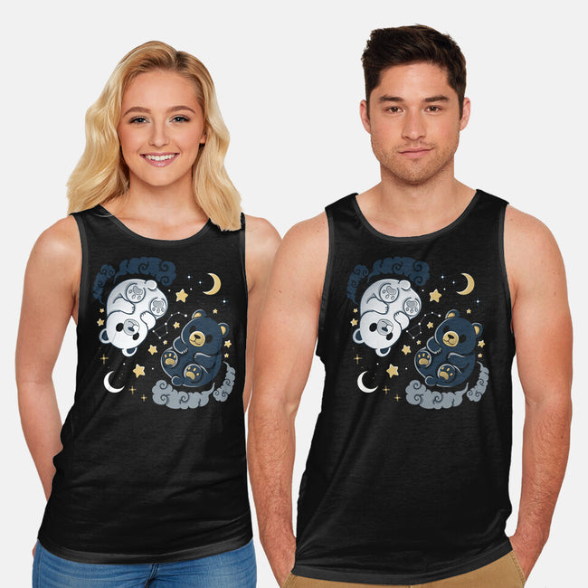 Ying Yang Ursa-Unisex-Basic-Tank-Vallina84