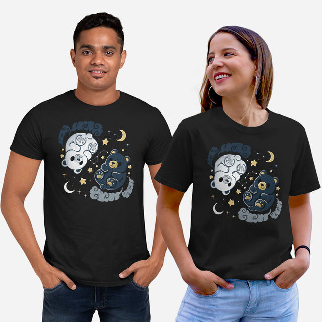 Ying Yang Ursa-Unisex-Basic-Tee-Vallina84