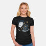 Ying Yang Ursa-Womens-Fitted-Tee-Vallina84