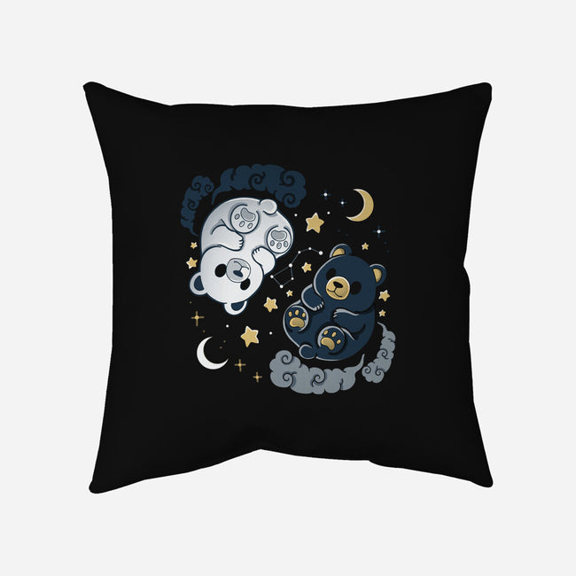 Ying Yang Ursa-None-Non-Removable Cover w Insert-Throw Pillow-Vallina84