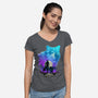 Best Companion Torgal-Womens-V-Neck-Tee-hypertwenty