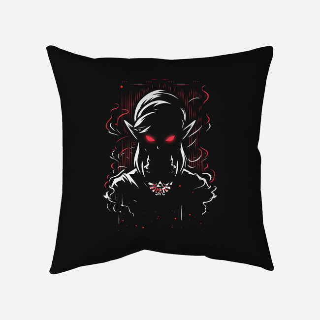 Corruption's Echo-None-Removable Cover-Throw Pillow-ashytaka