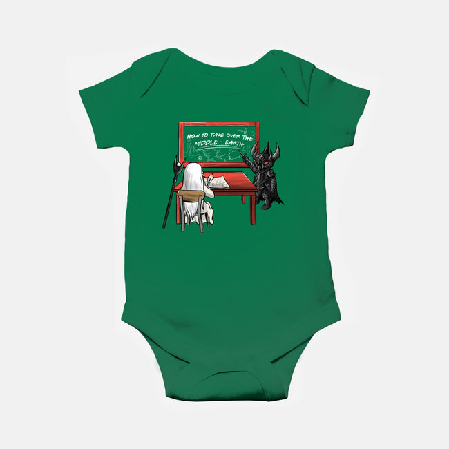 Take Over Middle Earth-Baby-Basic-Onesie-fanfabio