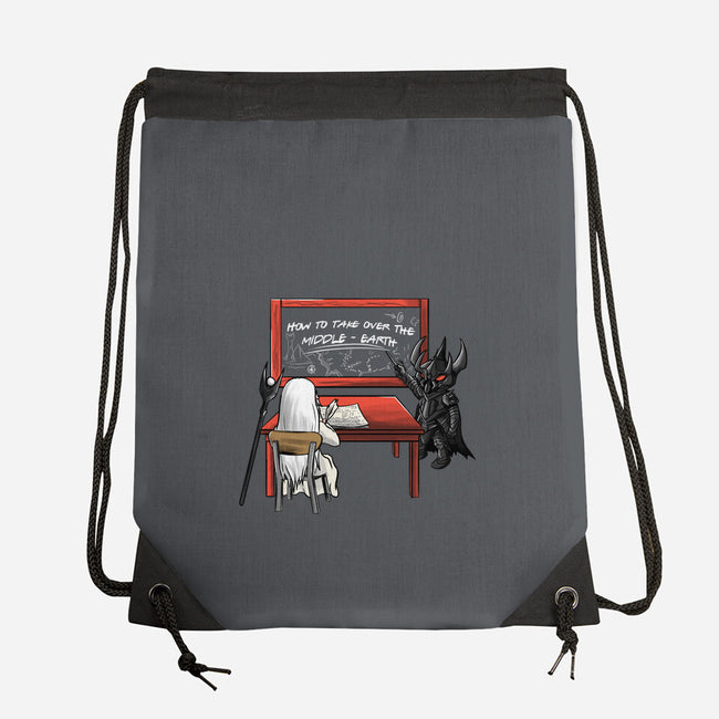 Take Over Middle Earth-None-Drawstring-Bag-fanfabio