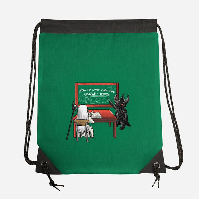 Take Over Middle Earth-None-Drawstring-Bag-fanfabio