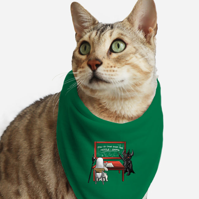 Take Over Middle Earth-Cat-Bandana-Pet Collar-fanfabio