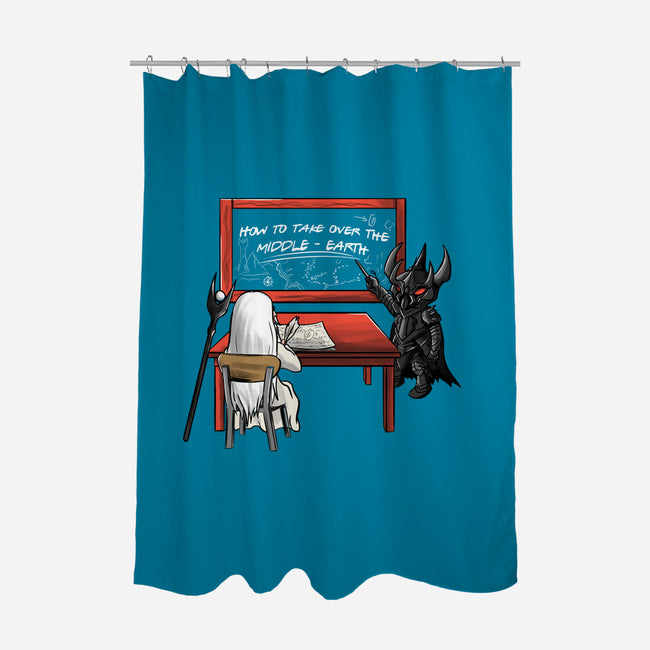 Take Over Middle Earth-None-Polyester-Shower Curtain-fanfabio