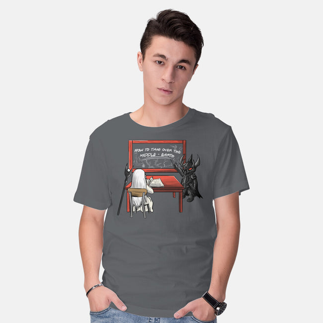 Take Over Middle Earth-Mens-Basic-Tee-fanfabio