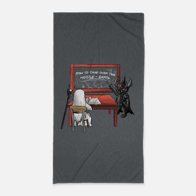 Take Over Middle Earth-None-Beach-Towel-fanfabio