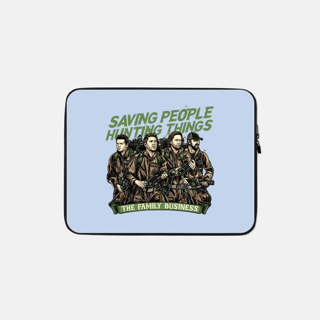 The Family Business-None-Zippered-Laptop Sleeve-momma_gorilla