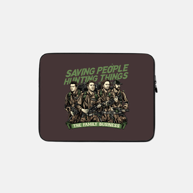 The Family Business-None-Zippered-Laptop Sleeve-momma_gorilla