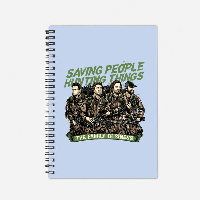 The Family Business-None-Dot Grid-Notebook-momma_gorilla